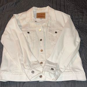 Lucky Brand White Jean Jacket